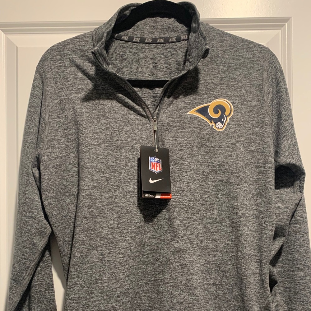NWT athletic sweatshirt (rams)